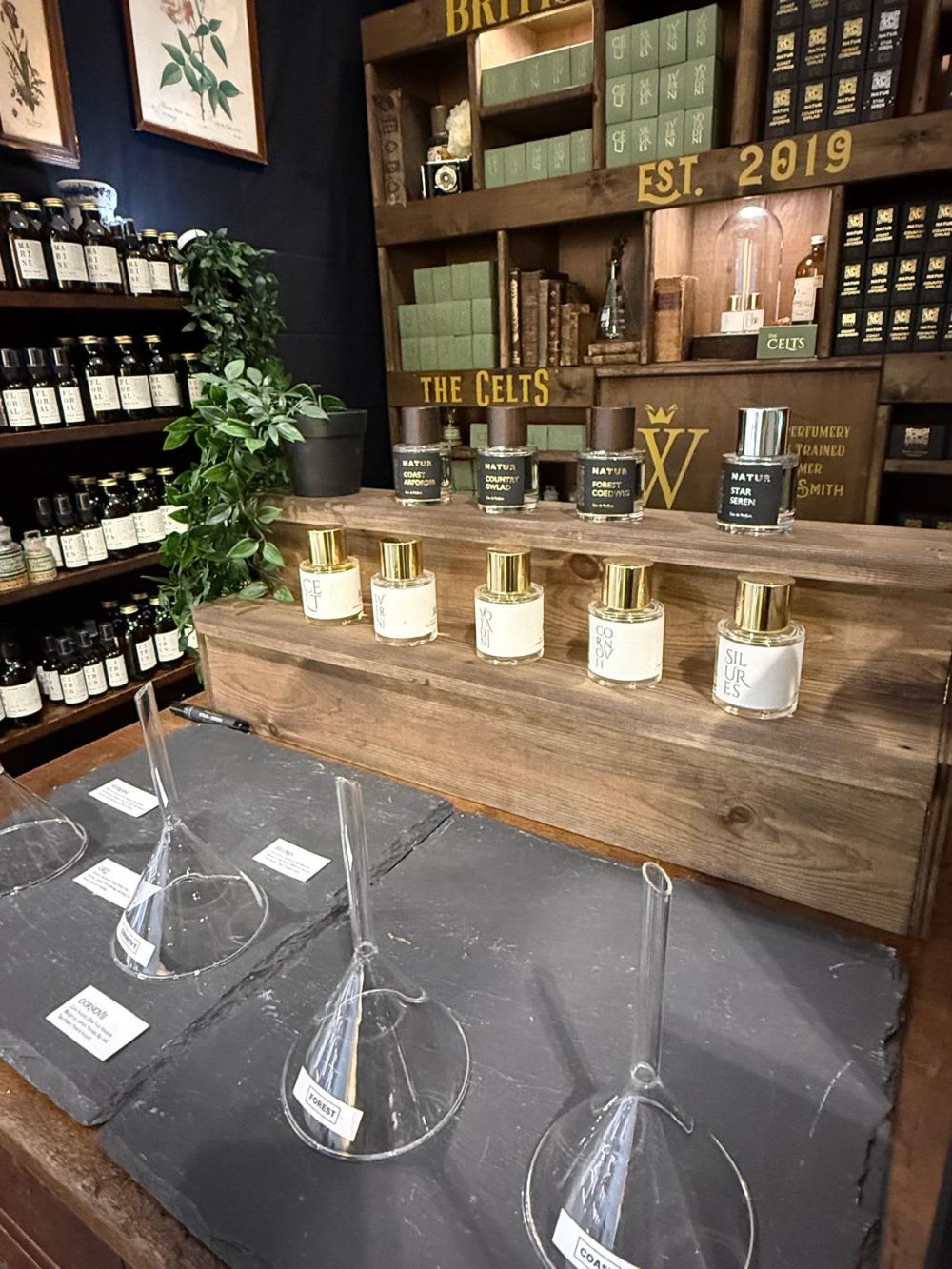 Wales Perfumery fragrances on display at Spring Fair 2026